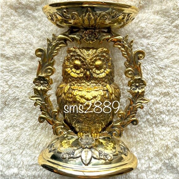 Bath and Body Works Owl Candle Holder - Picture 1 of 3